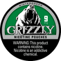 Grizzly Nicotine Pouches Wintergreen