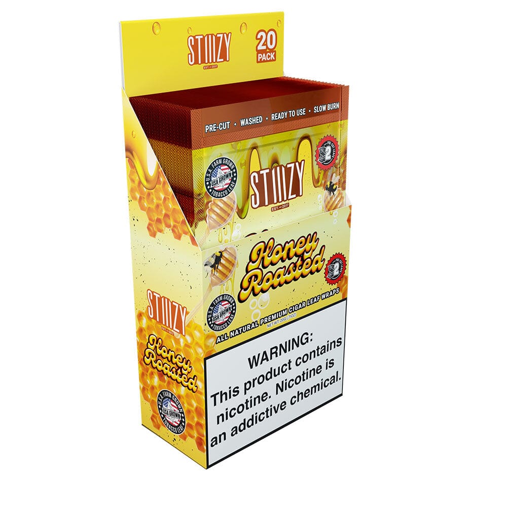 honey roasted tobacco STIIIZY Honey Roasted Blunt Wraps honey roasted tobacco STIIIZY Honey Roasted Blunt Wraps