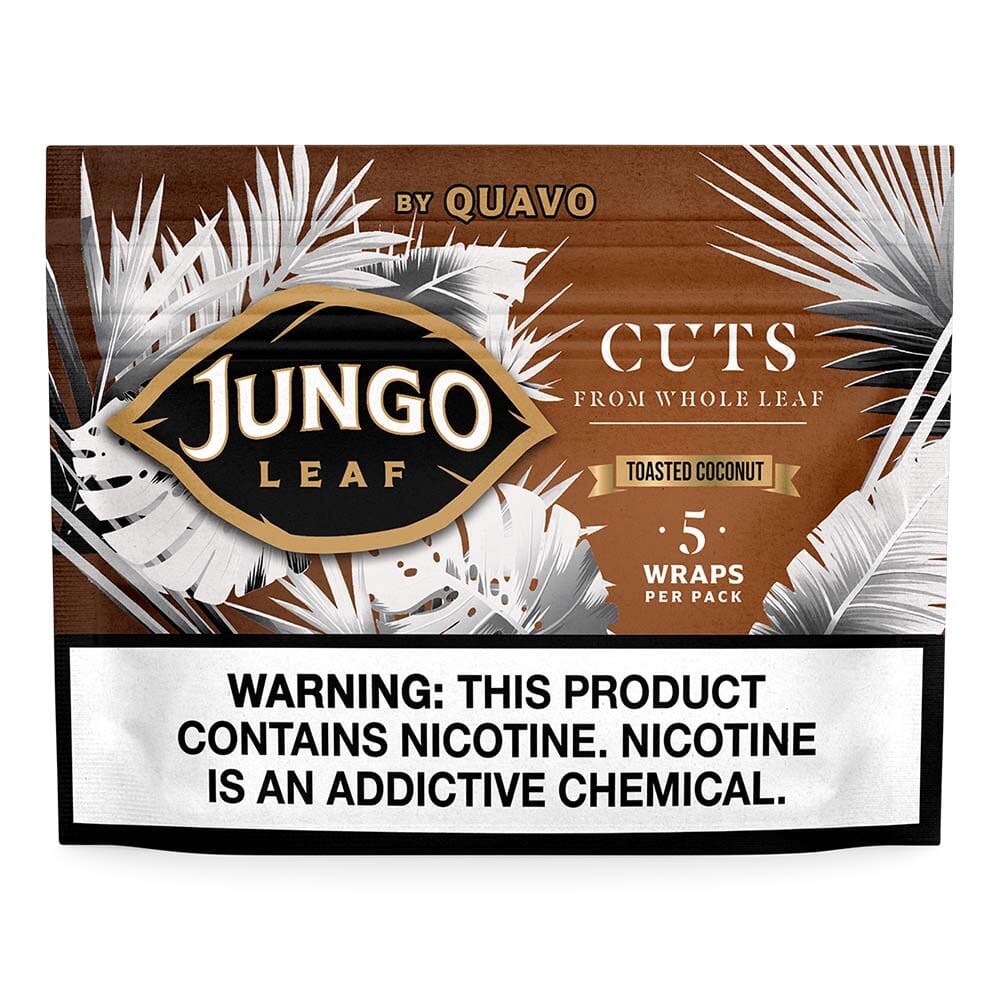 coconut tobacco Jungo Leaf Cuts Toasted Coconut Toasted Coconut / 10 Packs of 5