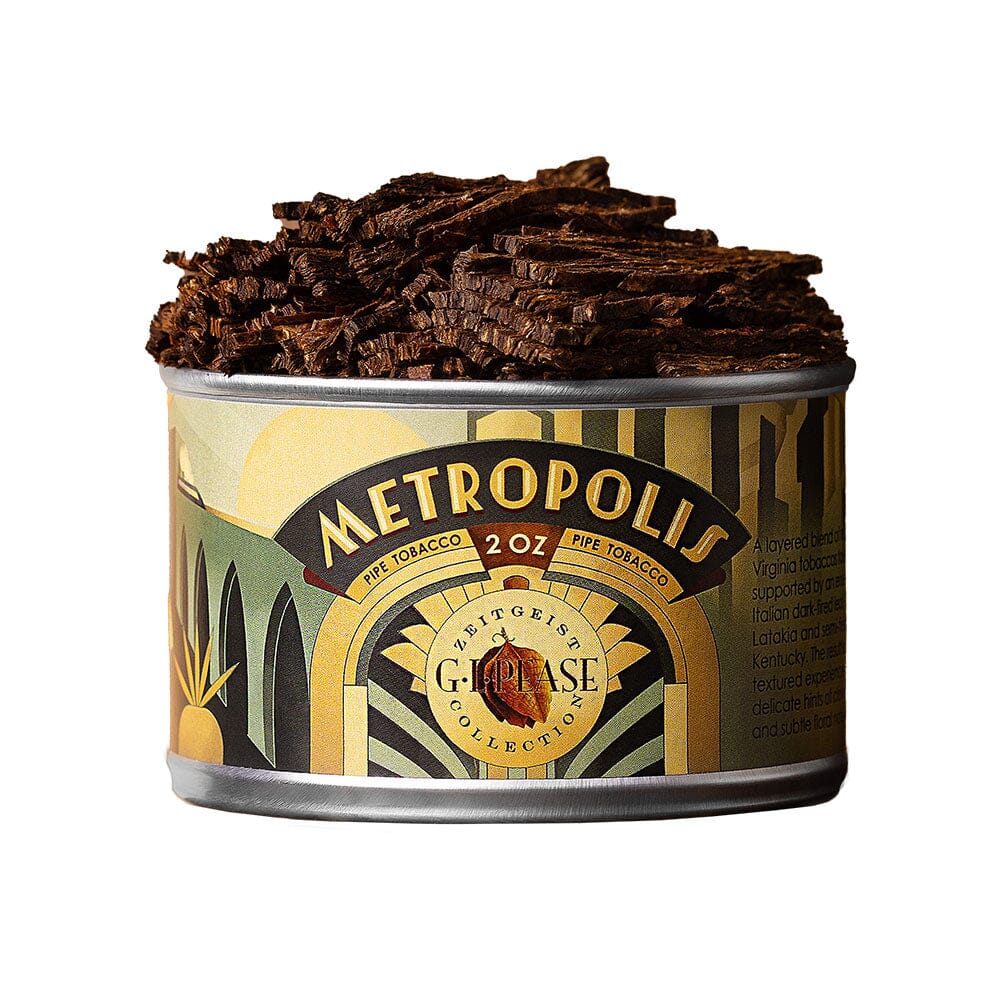 G.L. Pease Metropolis Flake Premium Pipe Tobacco