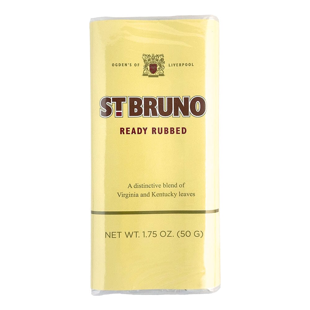 st bruno ready rubbed tobacco St. Bruno Ready Rub Pouch / 1.75oz x 5 Pouches