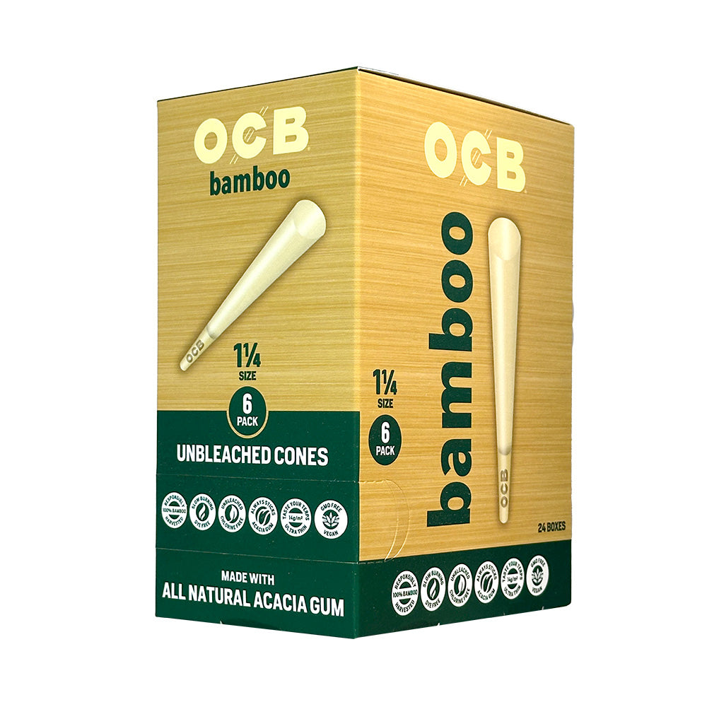 OCB Bamboo 1 1/4 Cones