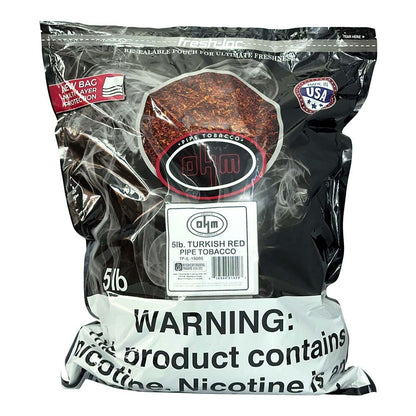 Ohm Turkish Red Pipe Tobacco Turkish Red / 16oz Bag