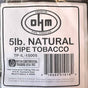 Ohm Natural Pipe Tobacco