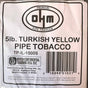 Ohm Turkish Yellow Pipe Tobacco