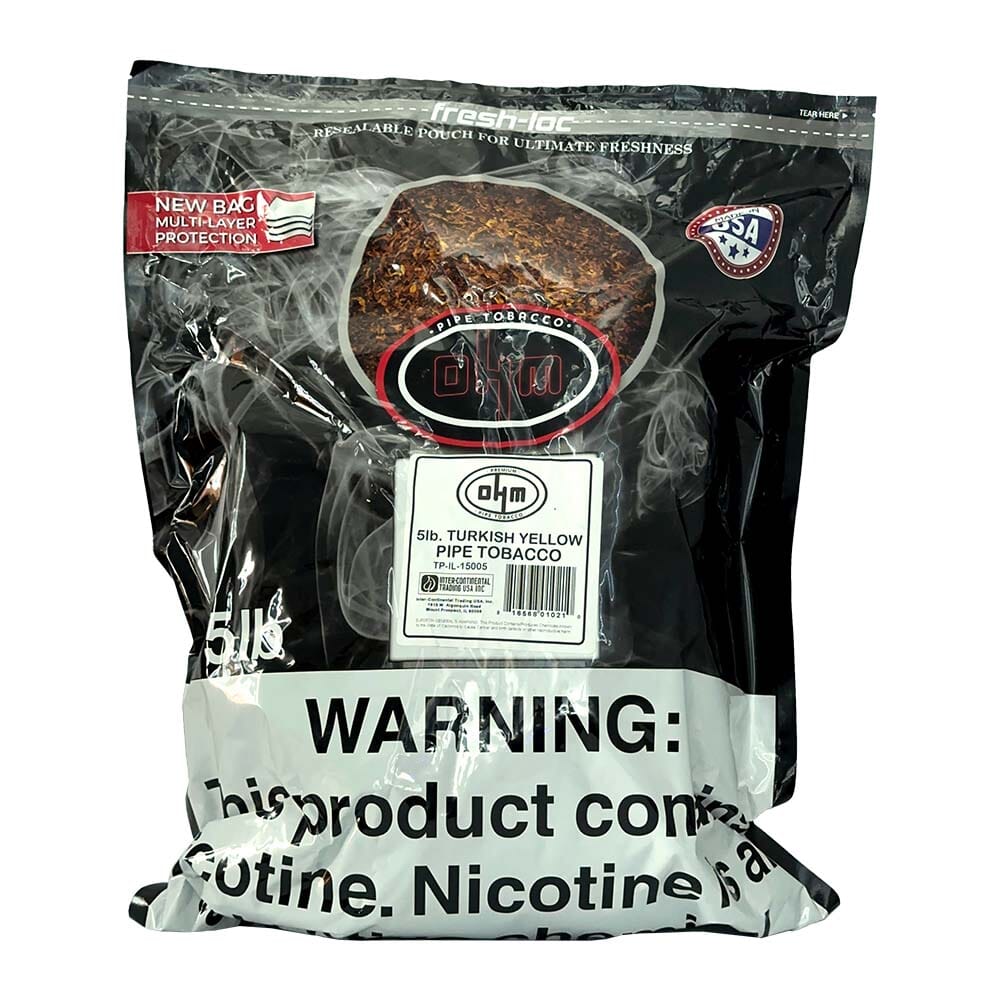 Ohm Turkish Yellow Pipe Tobacco | BnB Tobacco
