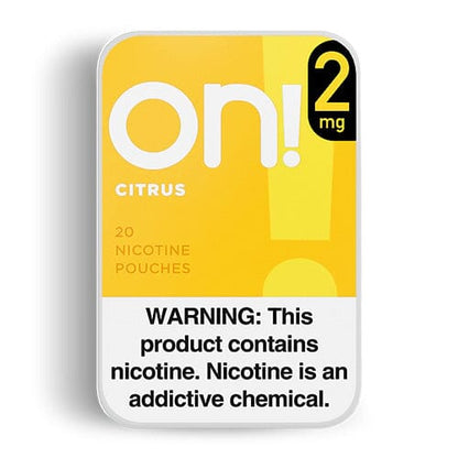 ON! Nicotine Pouches Citrus