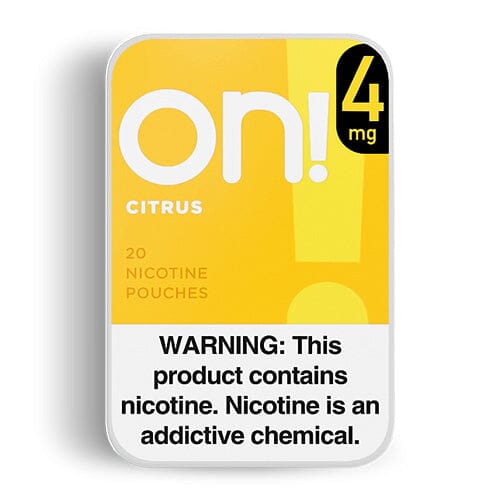 ON! Nicotine Pouches Citrus