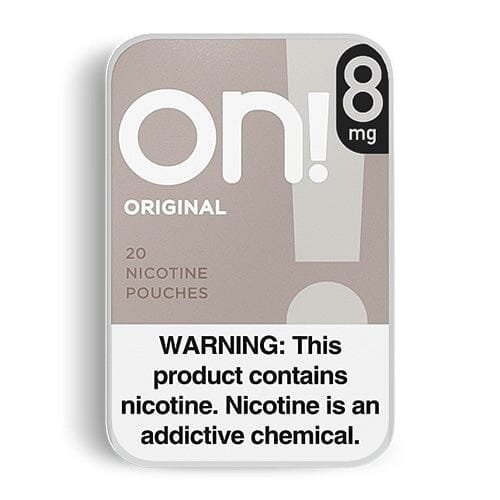ON! Nicotine Pouches Original | Tobacco Free Snus |BnB Tobacco