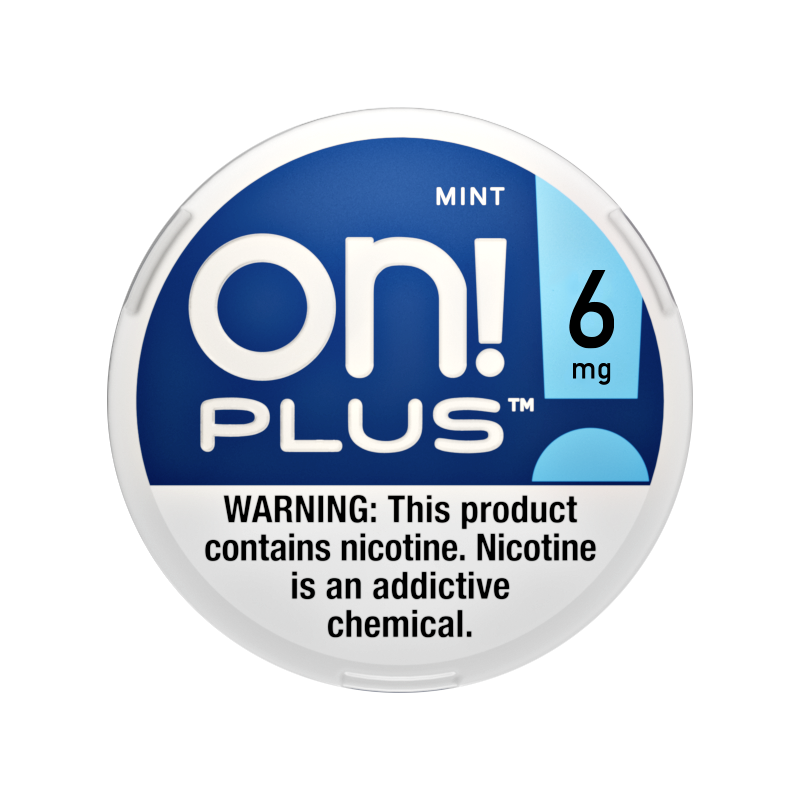 ON! Plus Nicotine Pouches Mint