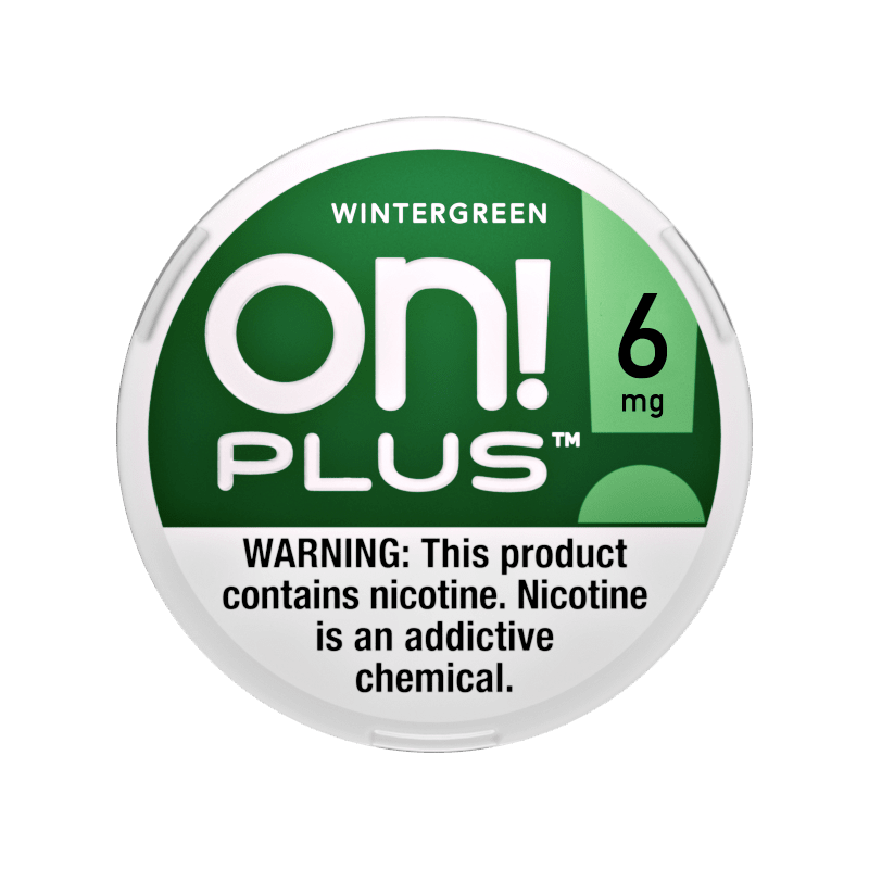ON! Plus Nicotine Pouches Wintergreen