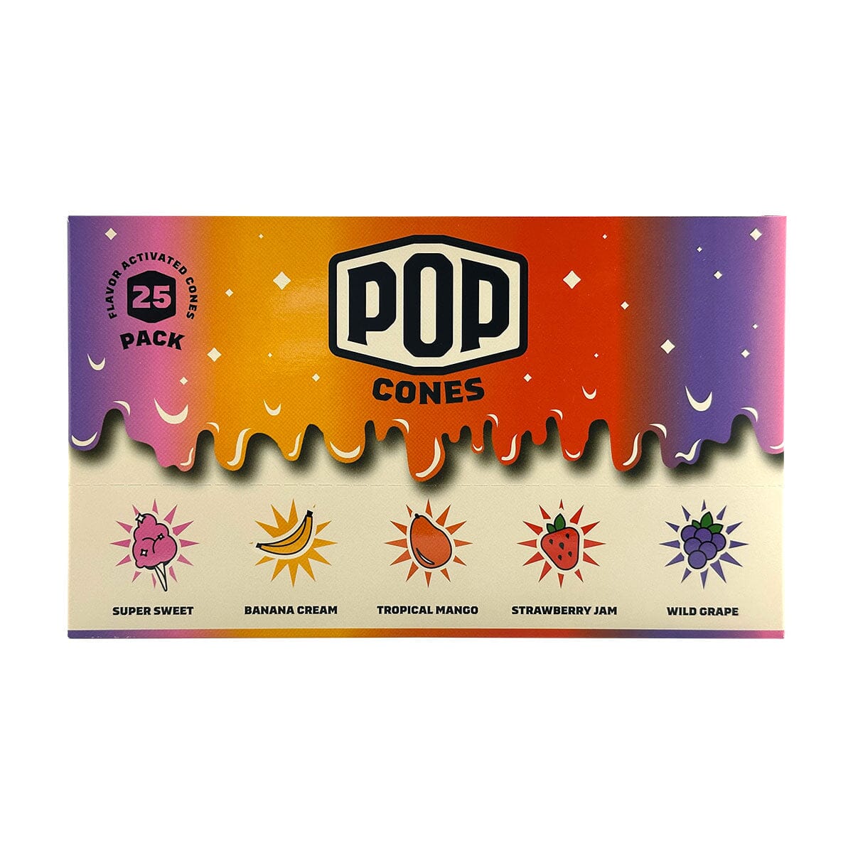 Pop Cones Flavored Ultra Thin Pre-rolled Cones - BnB Tobacco