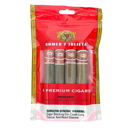 Romeo y Julieta 1875 and Reserva Real Fresh Packs