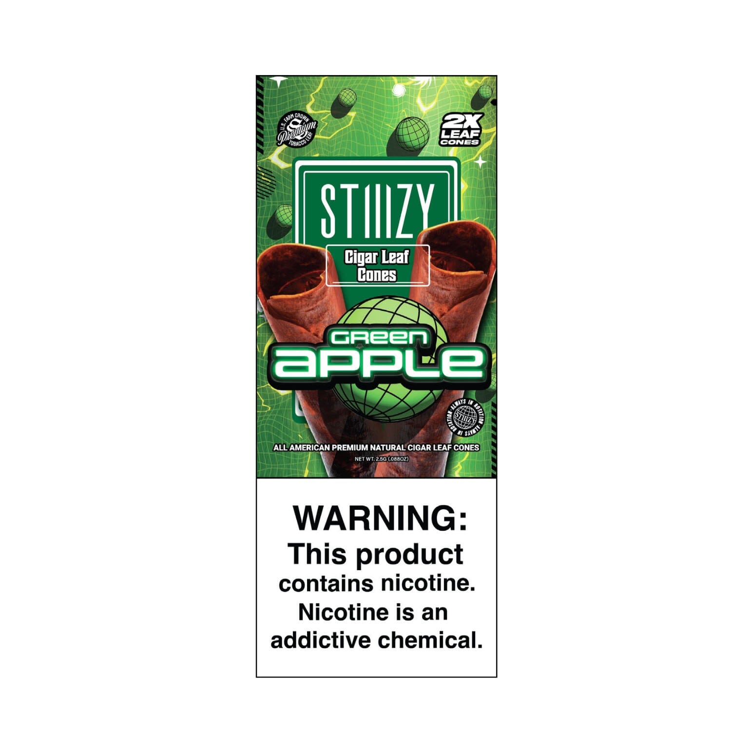 Stiiizy Green Apple Leaf Cones