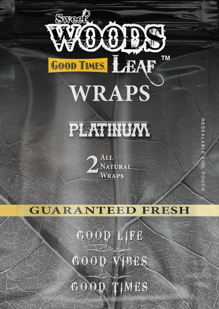 Sweet Woods Platinum Unsweet Leaf Wraps