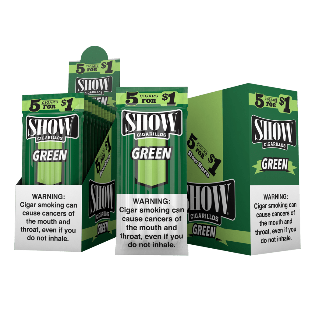Show Green Sweet Cigarillos | Show Cigarillos