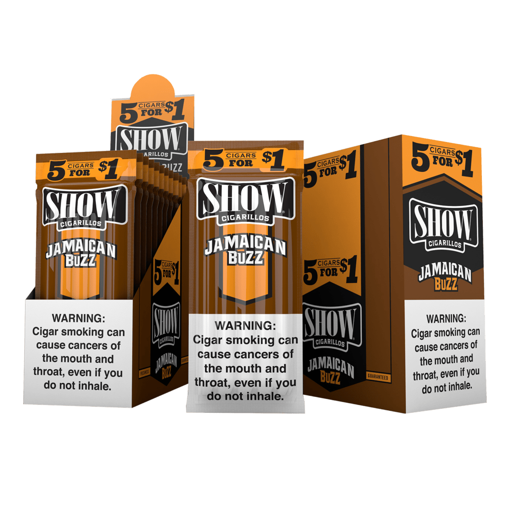 Show Jamaican Buzz Cigarillos | Machine Made