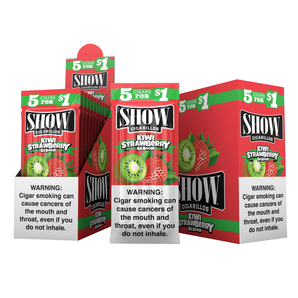 Show Strawberry Kiwi Ba Boom Cigarillos | BnB Tobacco