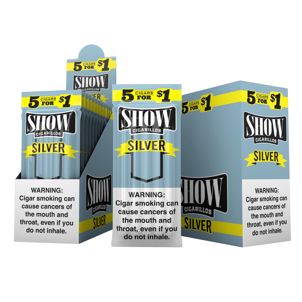 Show Silver Cigarillos