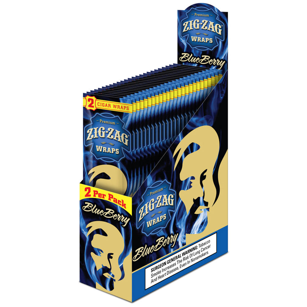 Zig Zag Blueberry Blunt Wraps