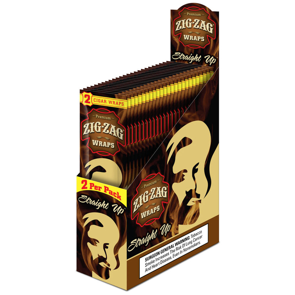 Zig Zag Straight Blunt Wraps