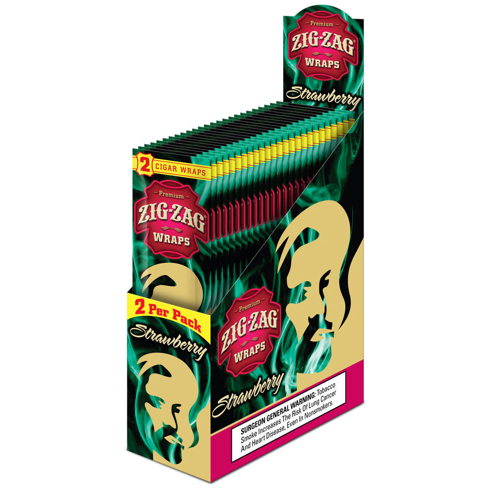 Zig Zag Strawberry Blunt Wraps