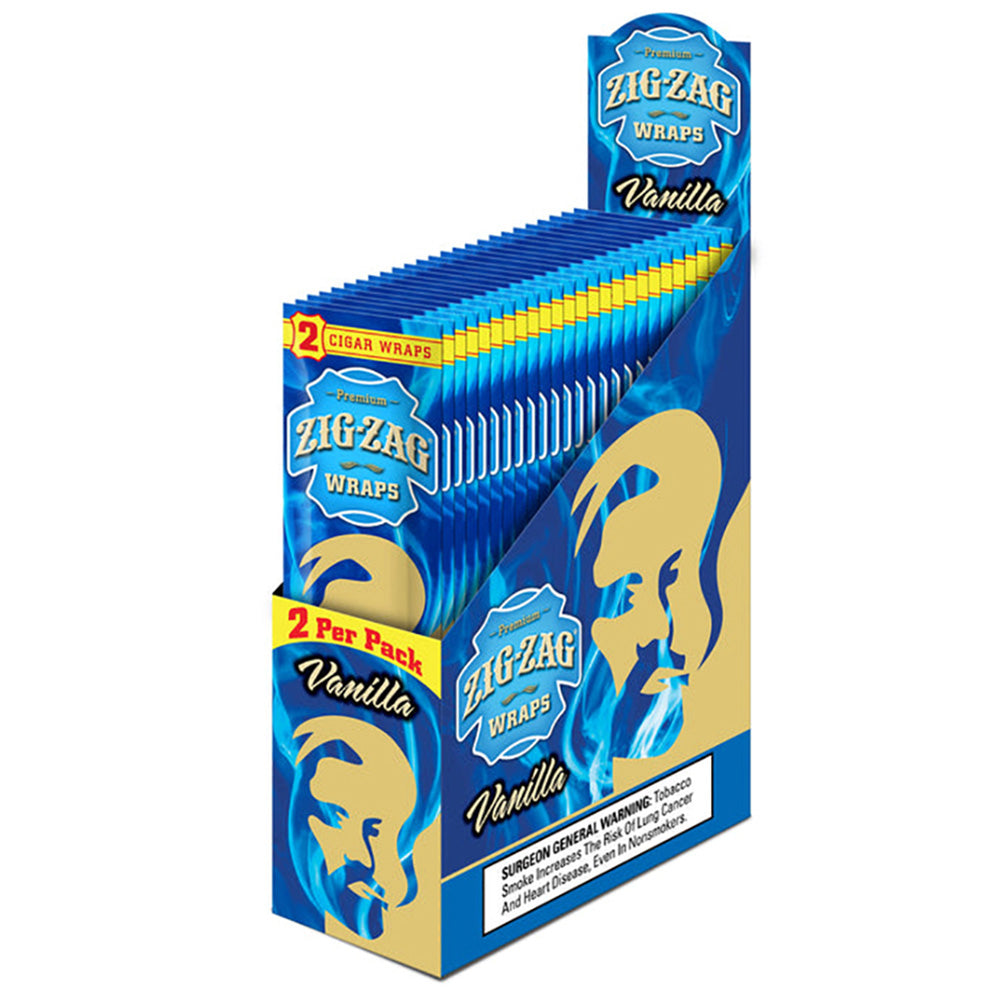 Zig Zag Vanilla Blunt Wraps