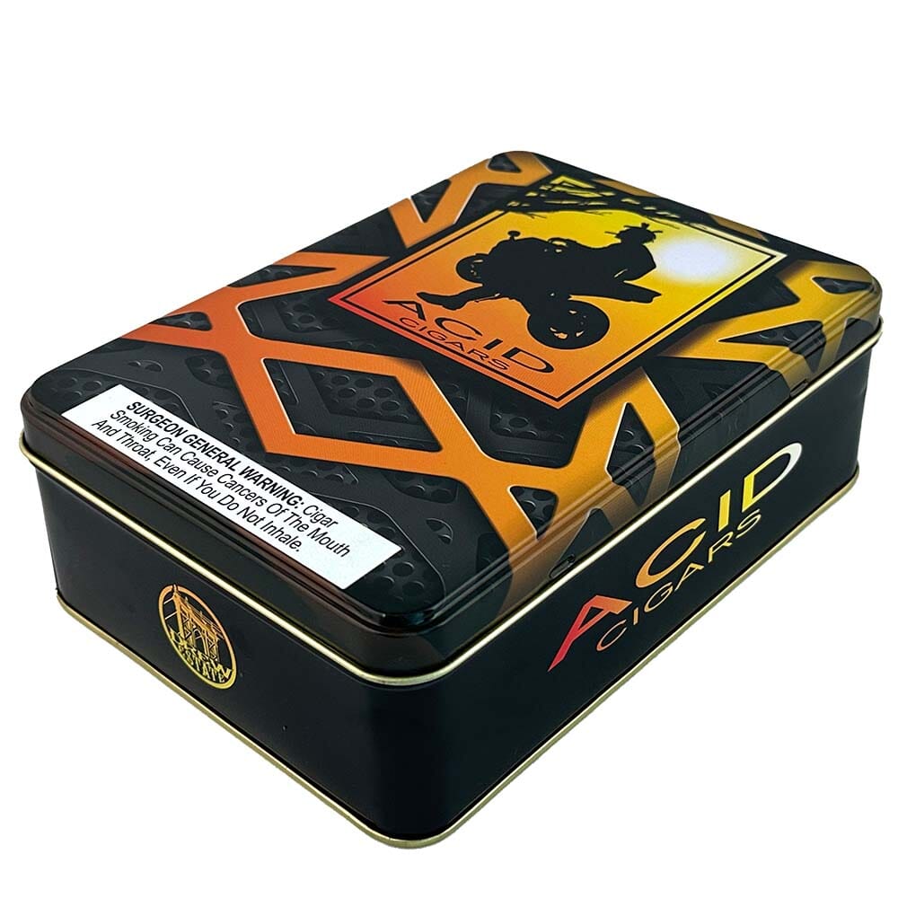Acid cigar sampler tin