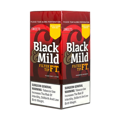 Black & Mild Filtered Tip Sweet Cigars