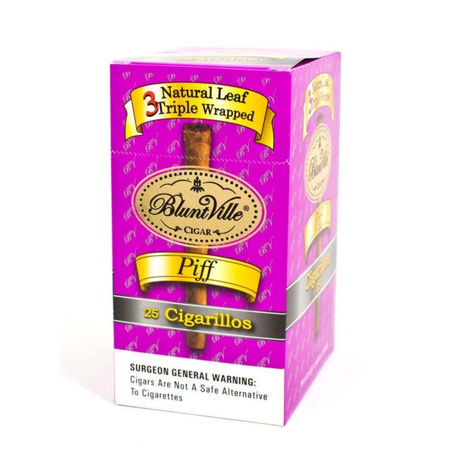 Shop BluntVille Piff Triple Wrapped Cigarillos | BnB Tobacco