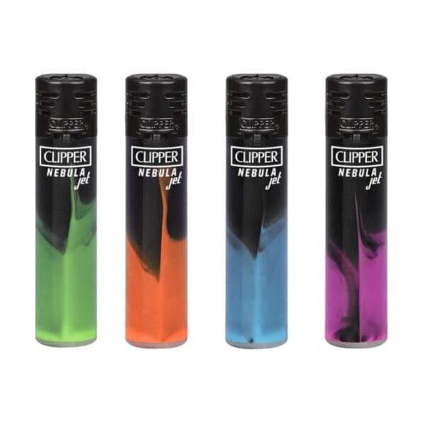 Clipper Dark Nebula Jet Flame Lighter