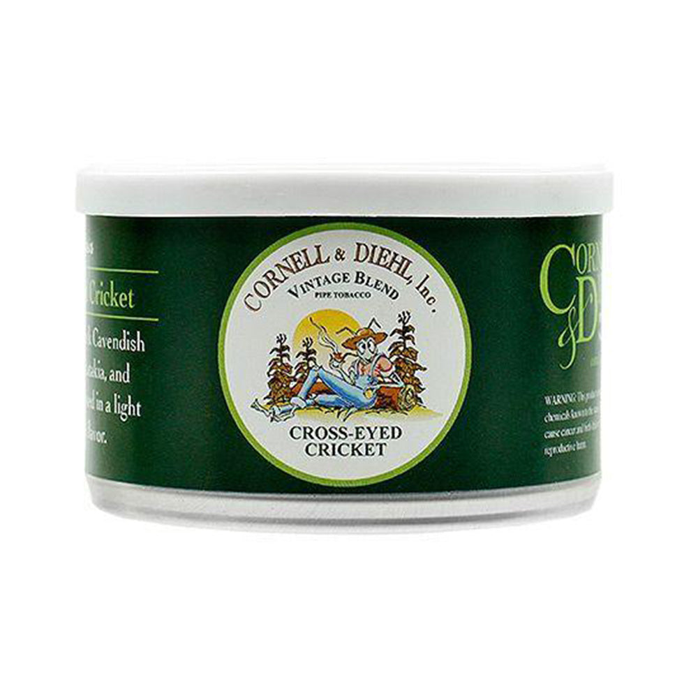 Cornell & Diehl Cross-Eyed Cricket Premium Pipe Tobacco