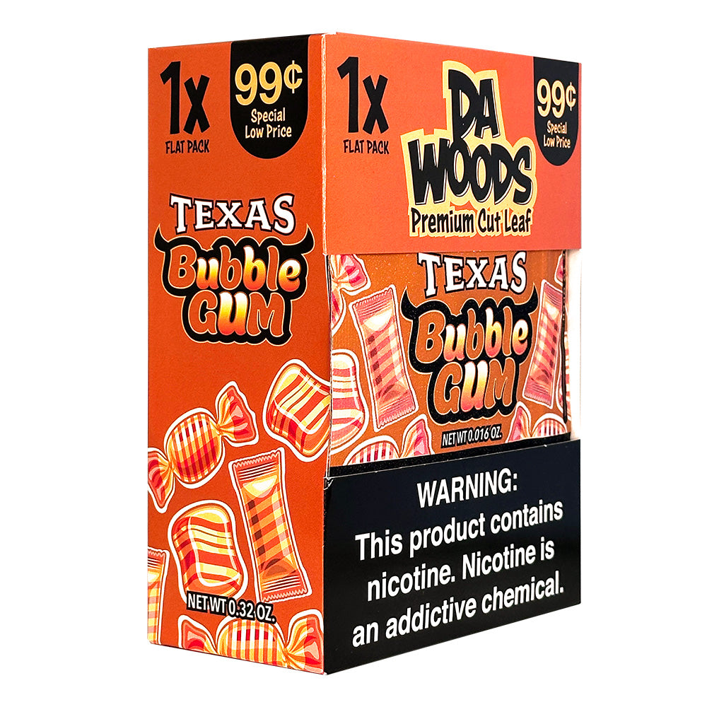 Da Woods Texas Bubble Gum Pre-Cut Leaf