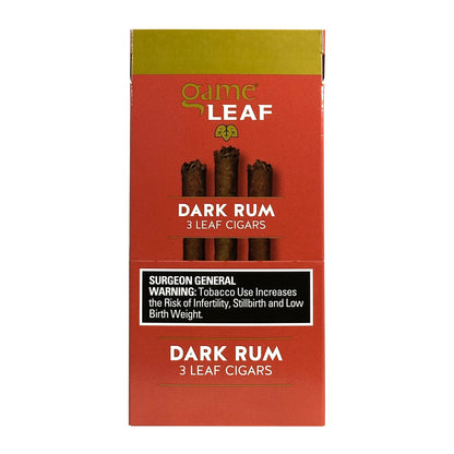 Game Leaf Dark Rum Cigarillos