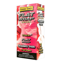 Good Times Strawberry Cream Flat Wraps