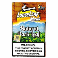 LOOSE LEAF MINI WRAPS - NATURAL 8-5PACKS