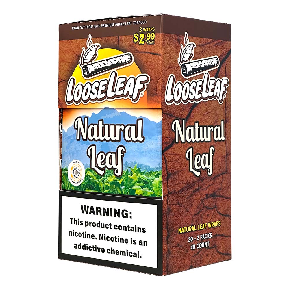 LooseLeaf Wraps Natural Dark