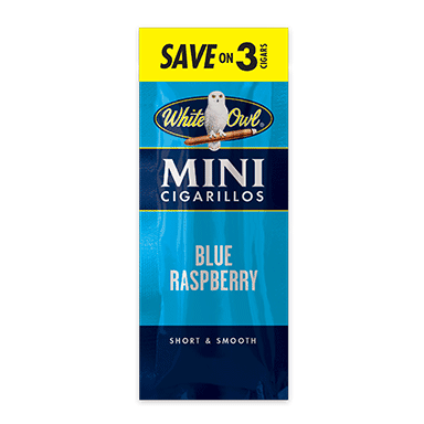 White Owl Blue Raspberry Mini Cigarillos