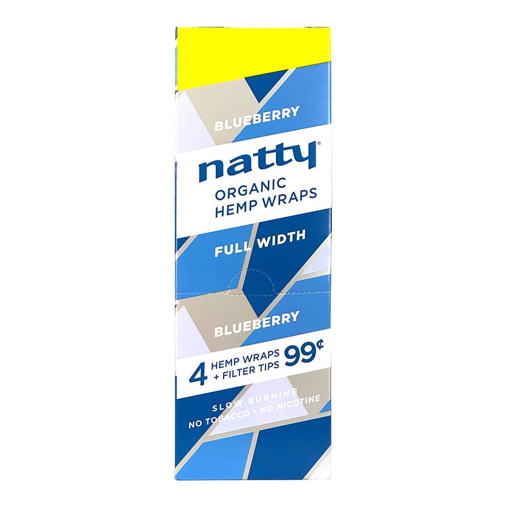 Natty Organic Hemp Blueberry Wraps