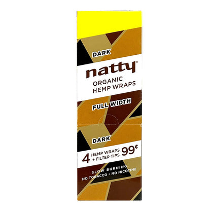 Natty Organic Hemp Dark Wraps