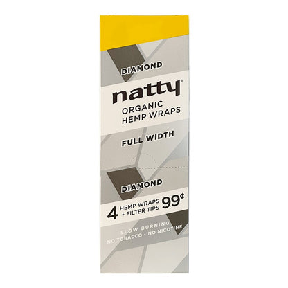 Natty Organic Hemp Diamond Wraps