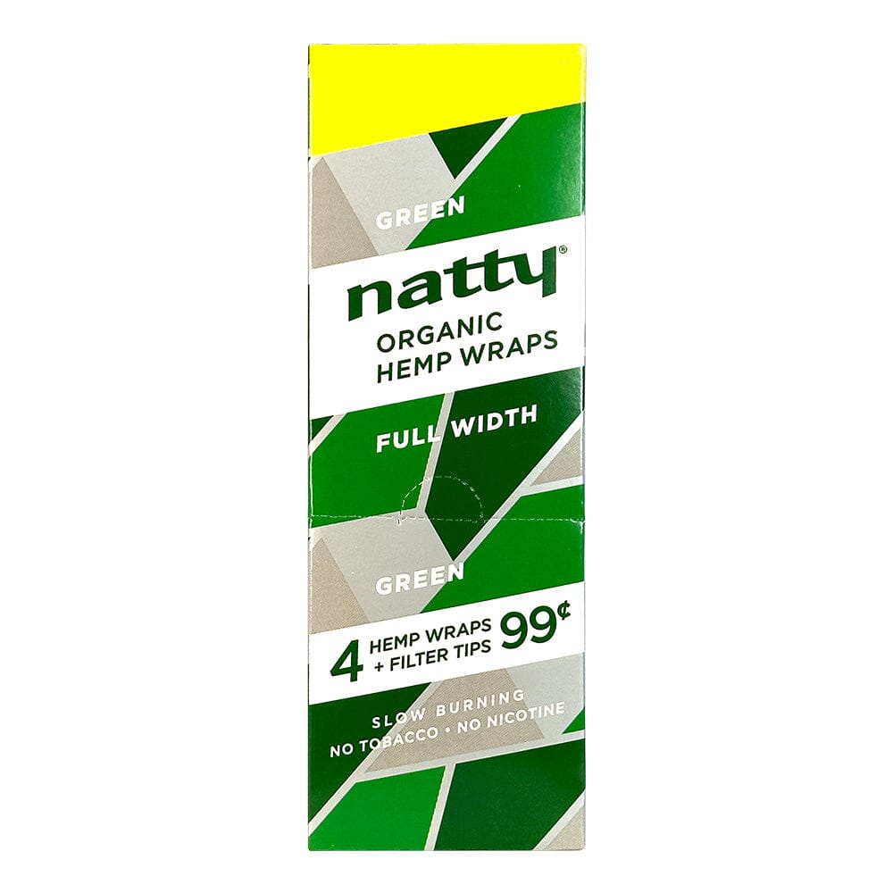 Natty Organic Hemp Green Wraps