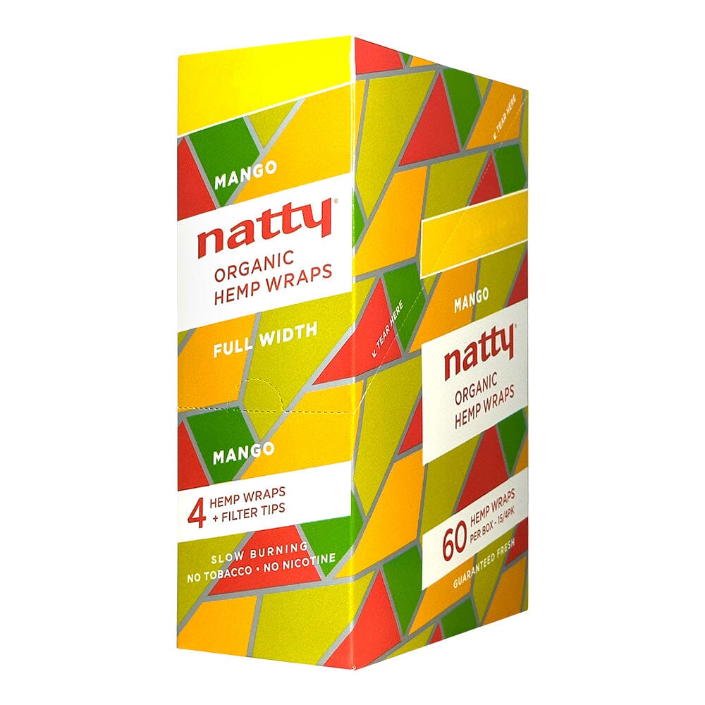Natty Organic Hemp Mango Wraps