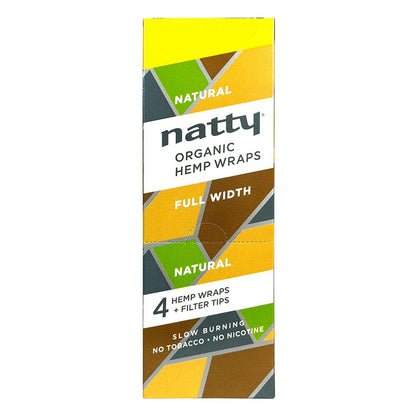 Natty Organic Hemp Natural Wraps