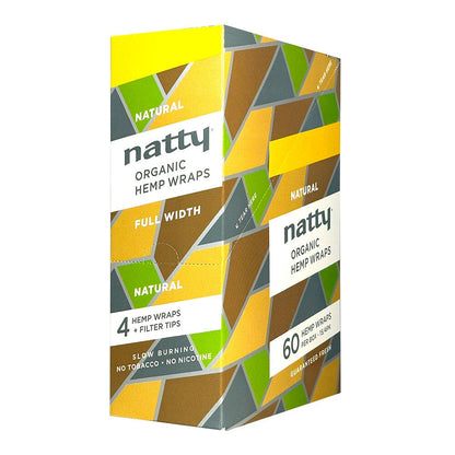 Natty Organic Hemp Natural Wraps