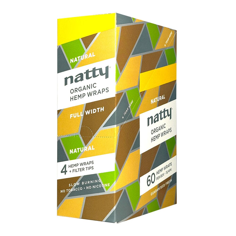 Natty Organic Hemp Natural Wraps