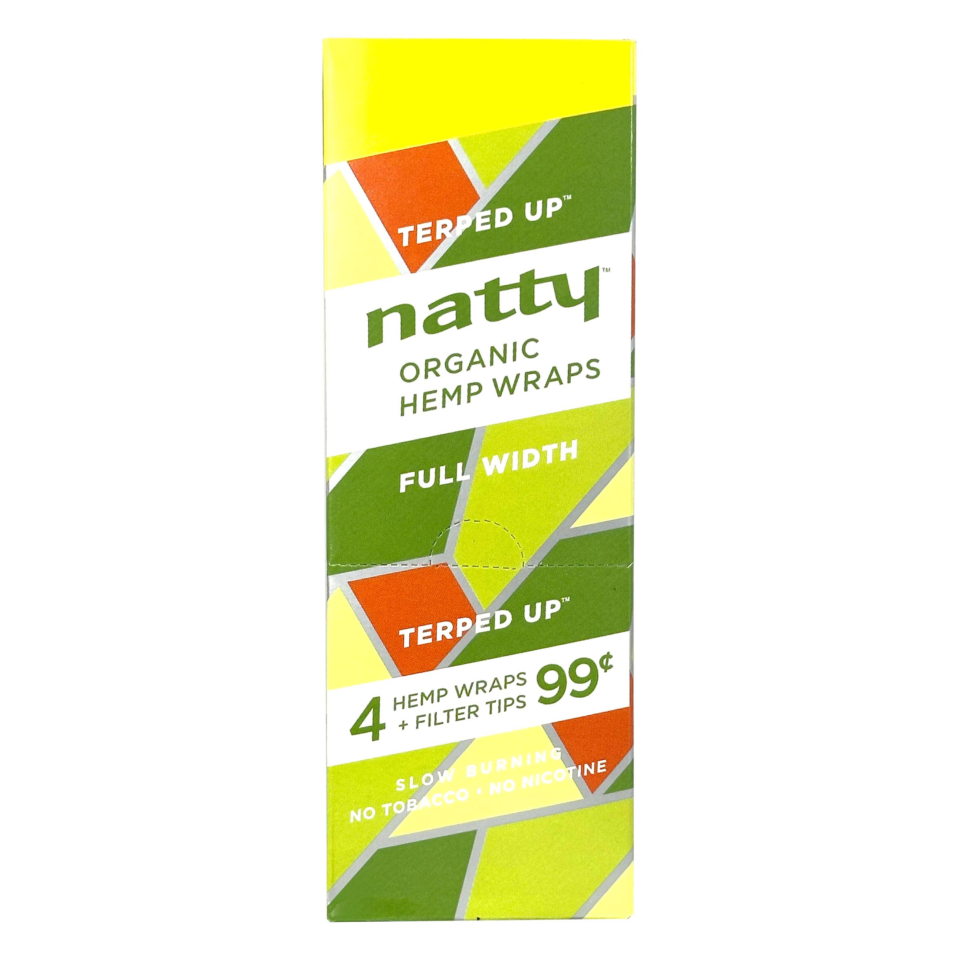 Natty Organic Hemp Terped Up Wraps