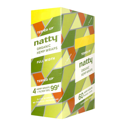 Natty Organic Hemp Terped Up Wraps