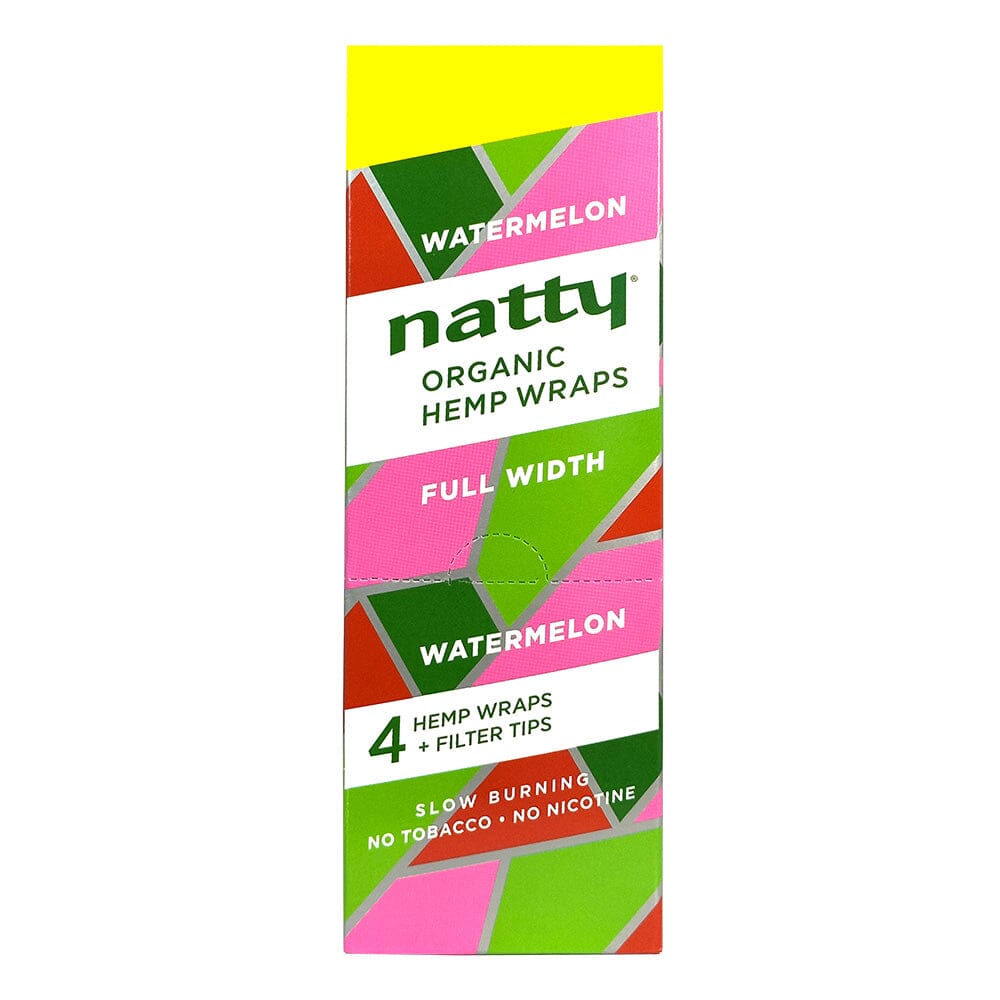 Natty Organic Hemp Watermelon Wraps