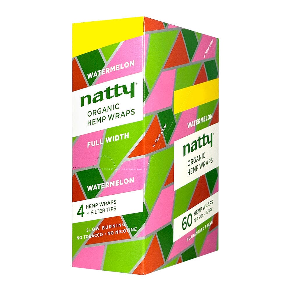 Natty Organic Hemp Watermelon Wraps